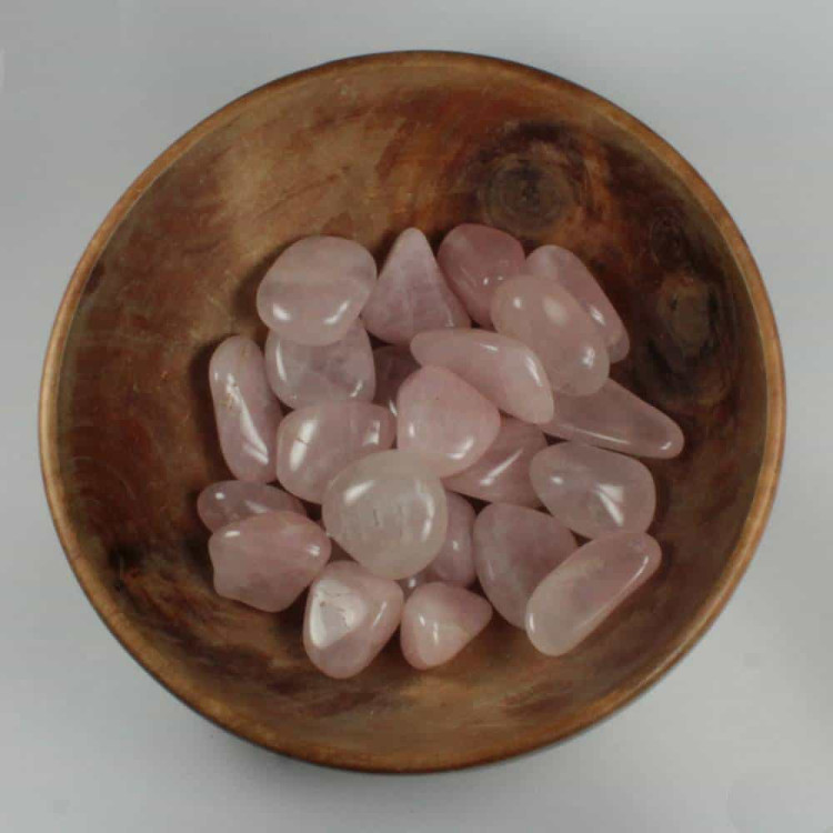 Rose Quartz Tumblestones Buy Tumbled Rose Quartz Online Uk Gems