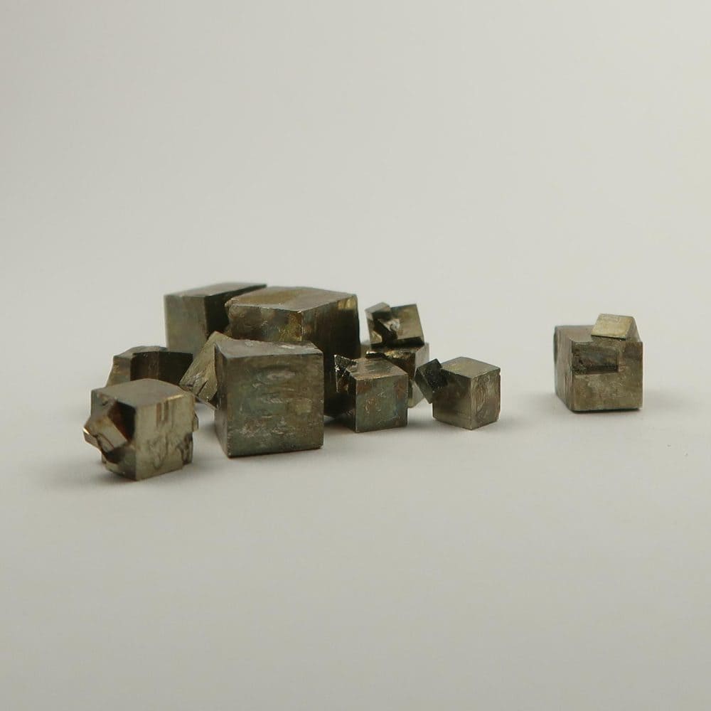 pyrite cubes
