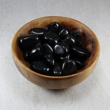 obsidian tumblestones (black)