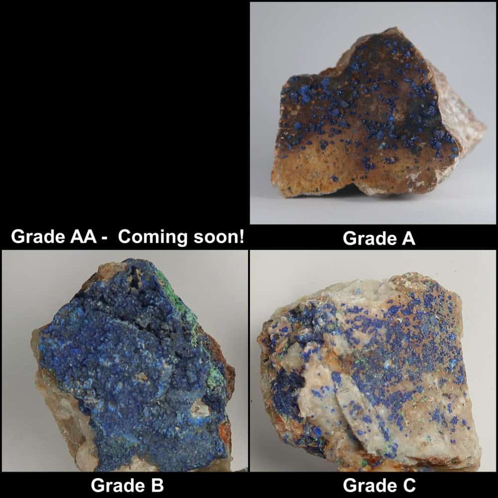 azurite specimens from morocco