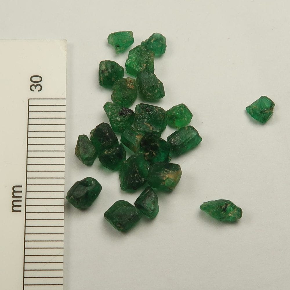 emerald specimens