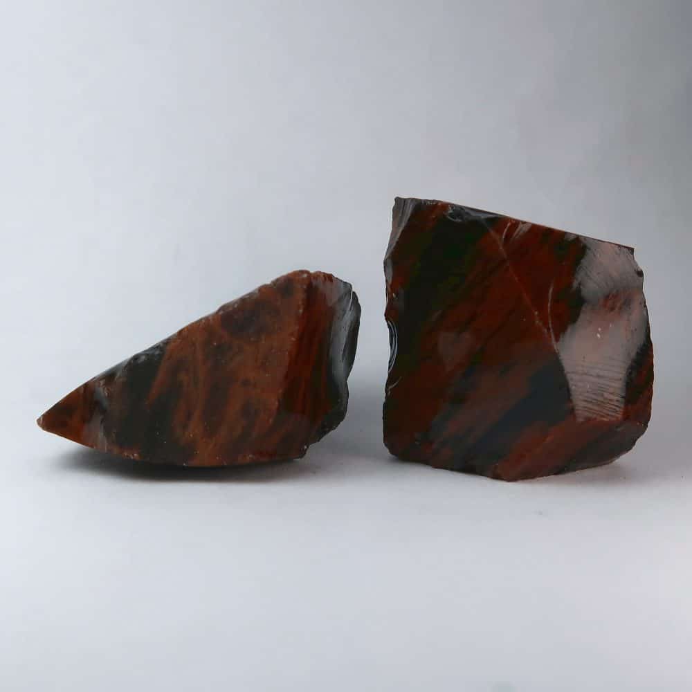 obsidian specimens / rough (mahogany)