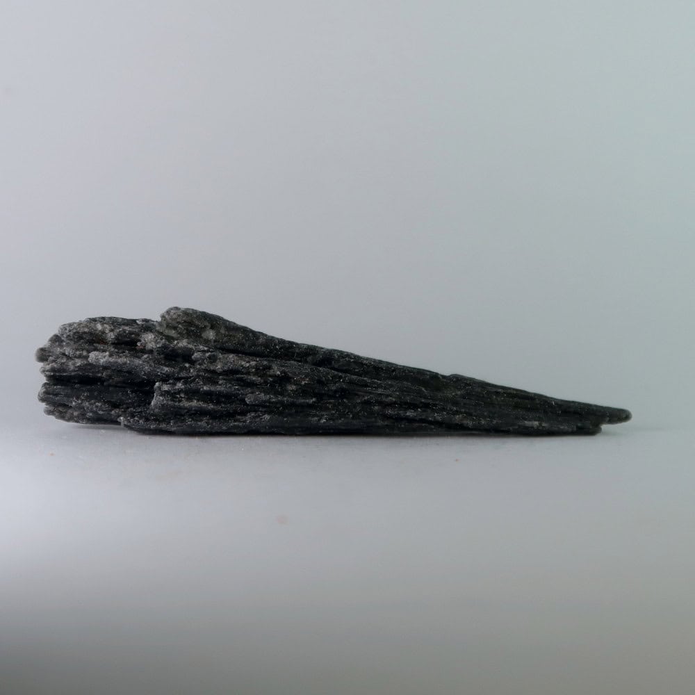 kyanite crystals (black)