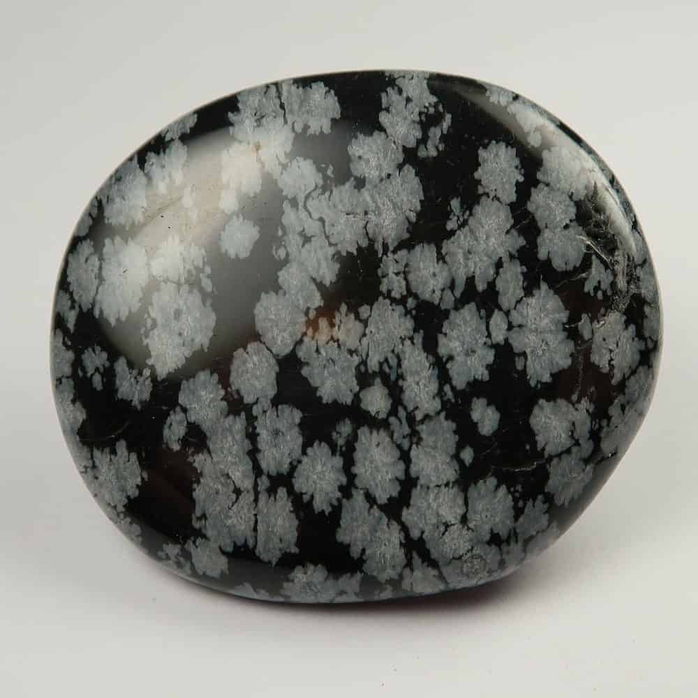 snowflake obsidian palmstones thumbstones 5