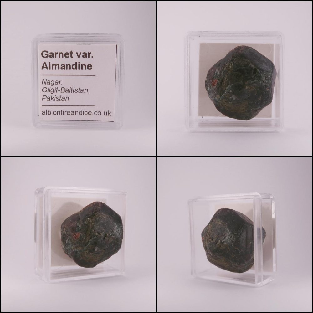 garnet crystals (almandine)