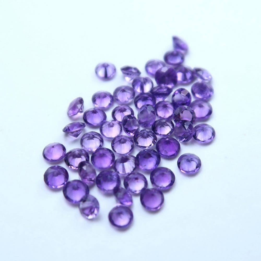 faceted amethyst for jewellery making 2