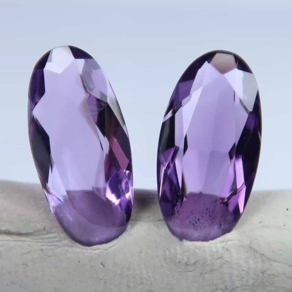 faceted amethyst for jewellery making