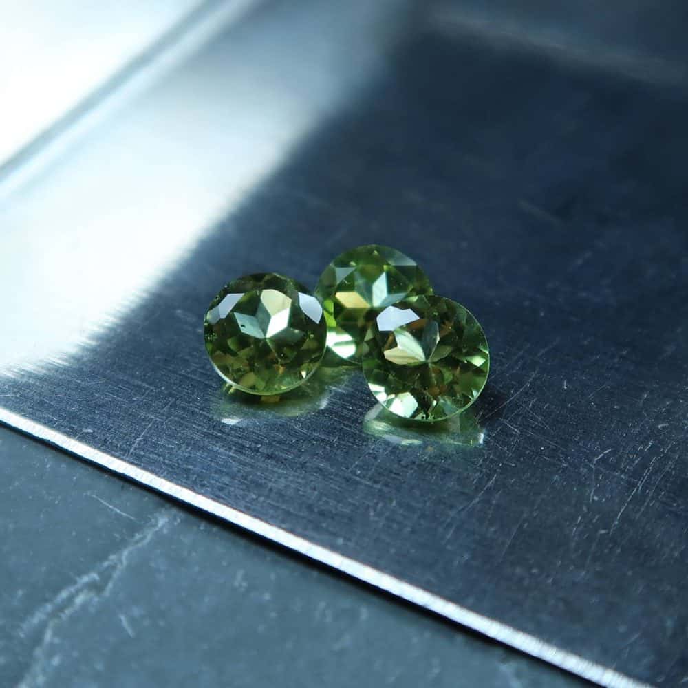 Faceted Peridot For Jewellery Making 4