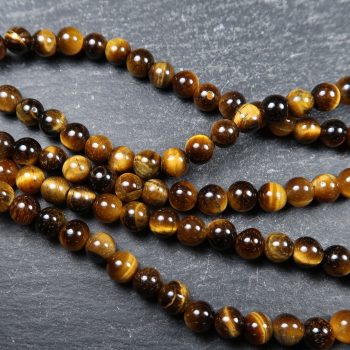 golden tigers eye bead strands for jewellery making 2