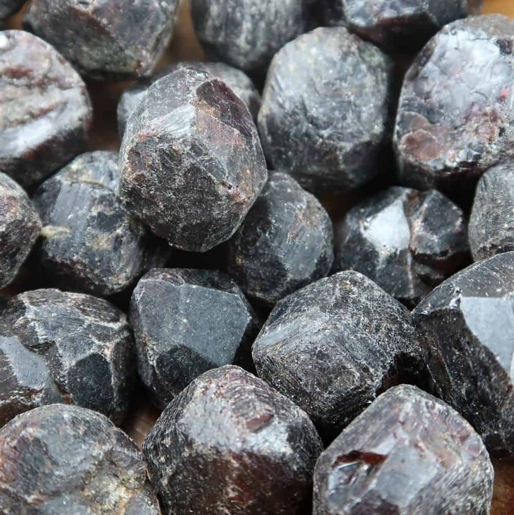 Indian Garnet Mineral Specimens (3)