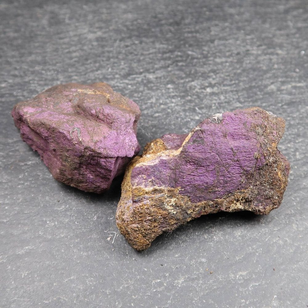 purpurite heterosite specimens from sandamab namibia 3 (3)