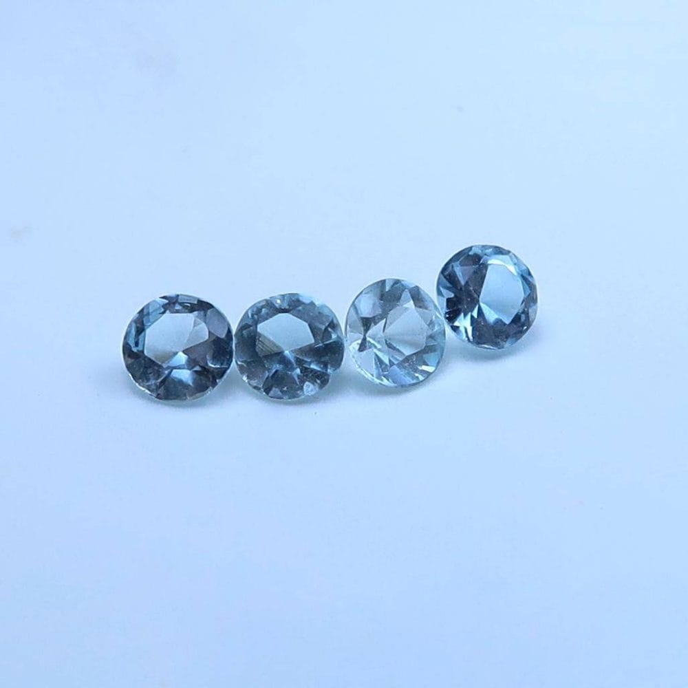 faceted aquamarine for jewellery making 3