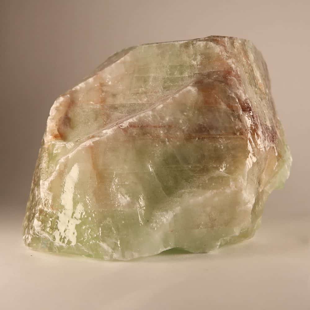 calcite specimens / rough (green)