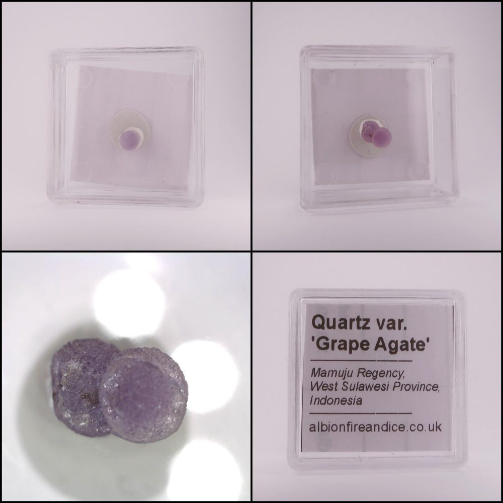 chalcedony specimens from indonesia (botryoidal known as grape agate)