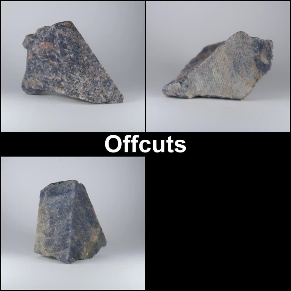 sodalite specimens / rough