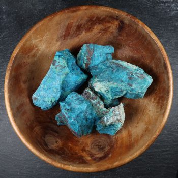 rough green blue chrysocolla mineral specimens from the usa