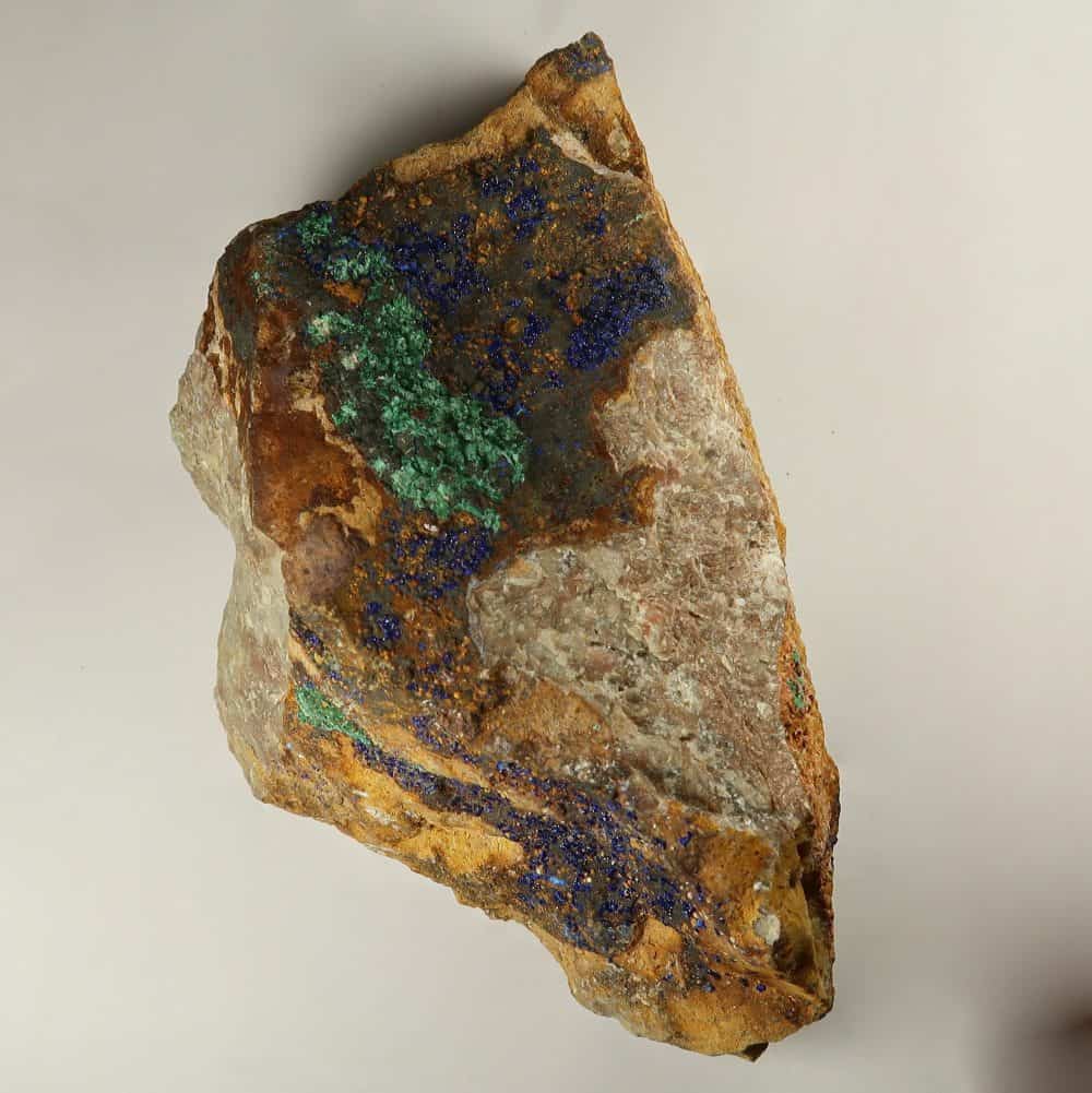 azurite and malachite specimens
