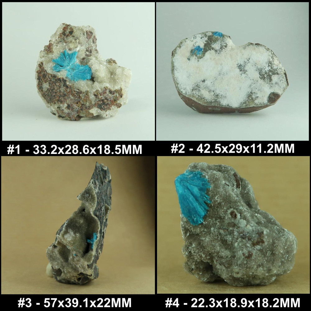 cavansite specimens