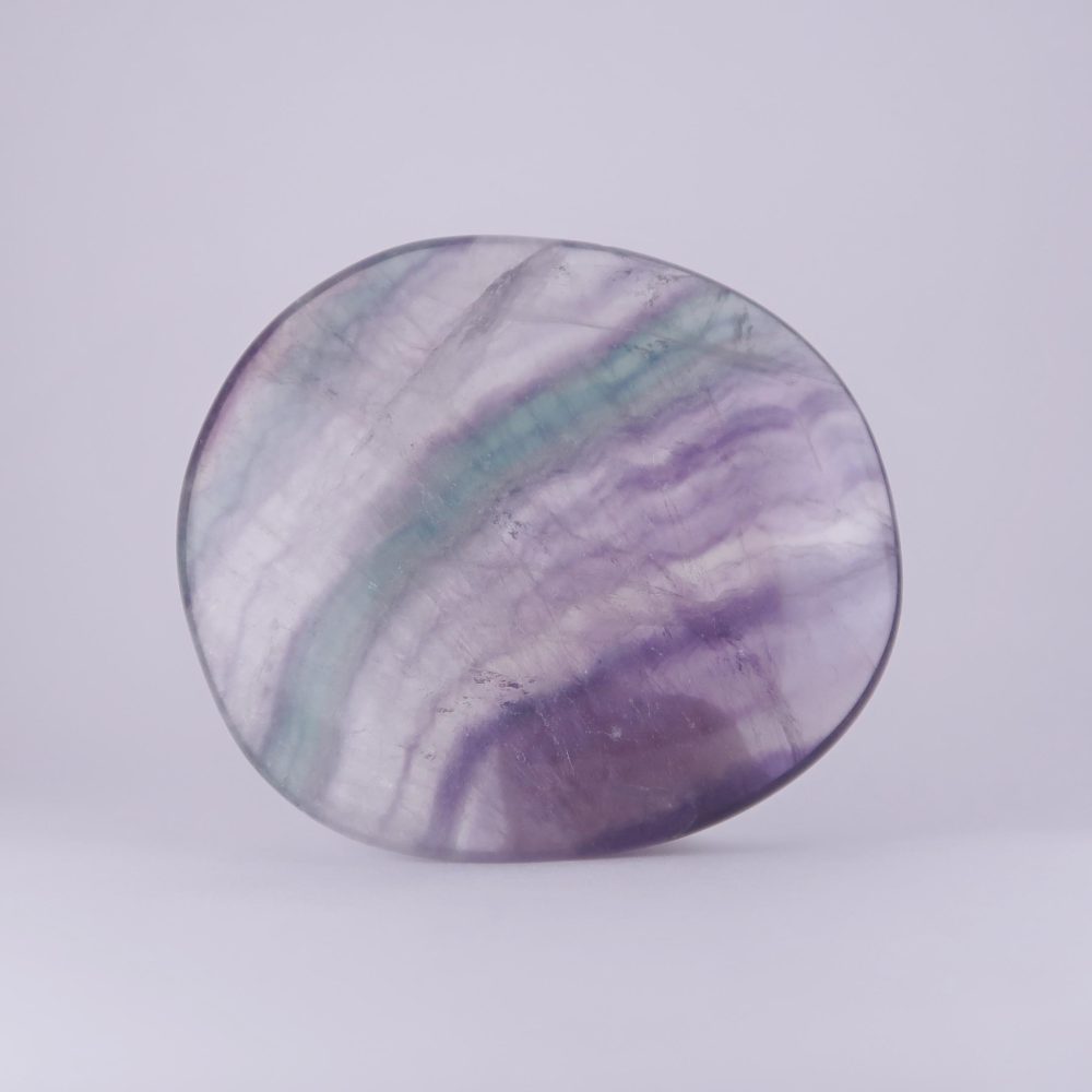fluorite palmstones (rainbow)