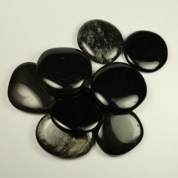 sheen obsidian palmstones thumbstones 2