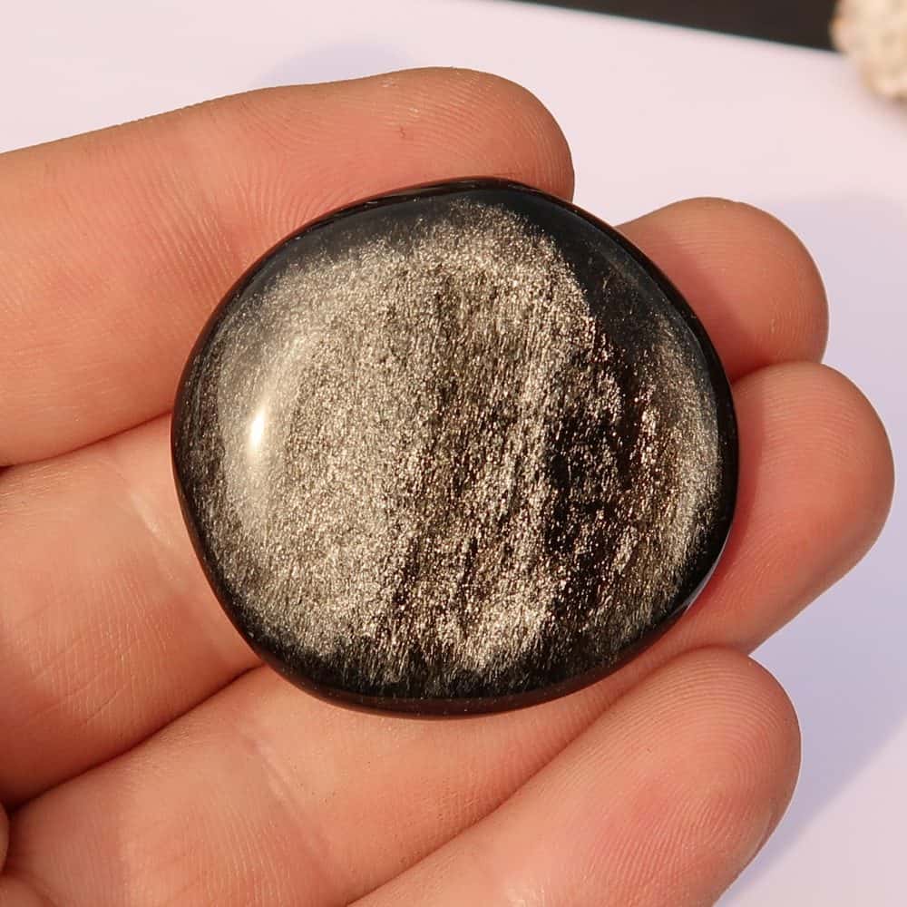 sheen obsidian palmstones 5