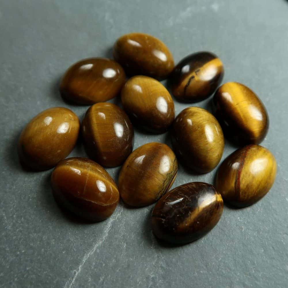 Golden Tigers Eye Cabochons