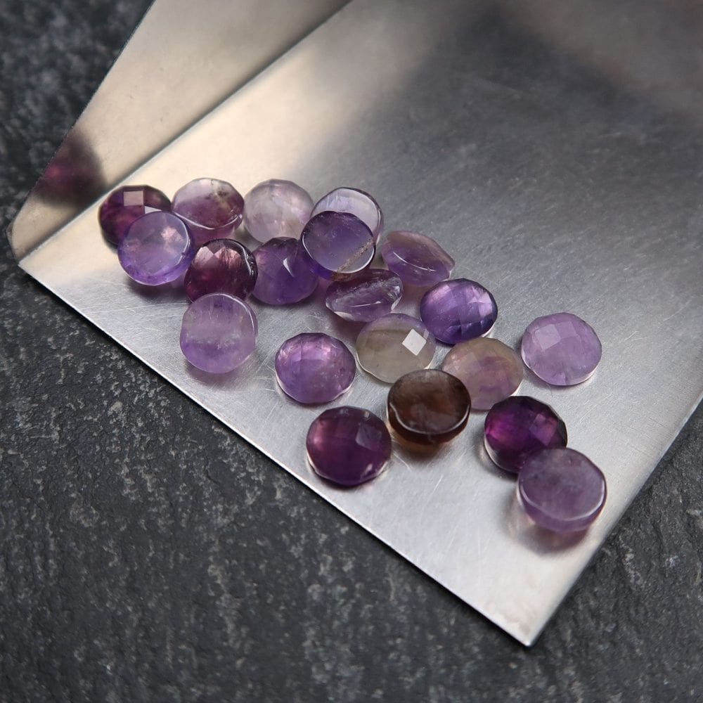 purple amethyst cabochons for jewellery making 4