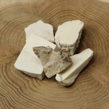 Rough White Howlite Specimens Collectors or Lapidary