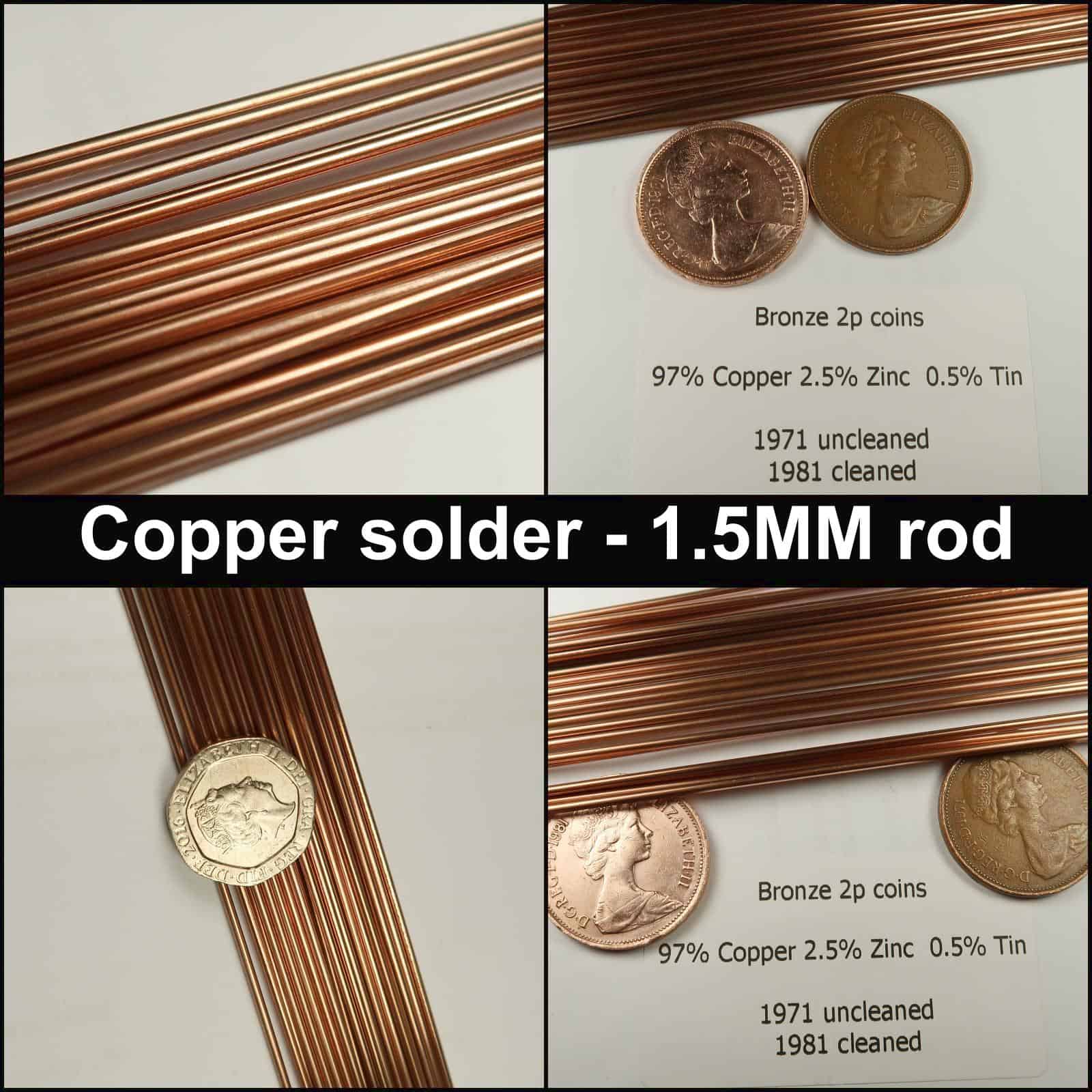 Jewellers Solder - Brass, Bronze and Copper Solder - UK
