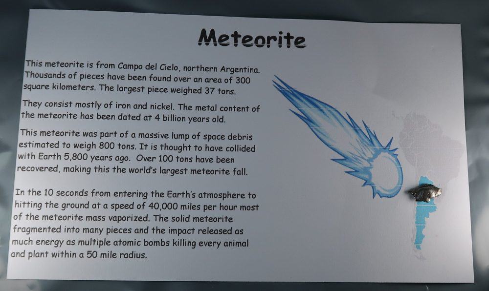 campo del cielo meteorite specimens