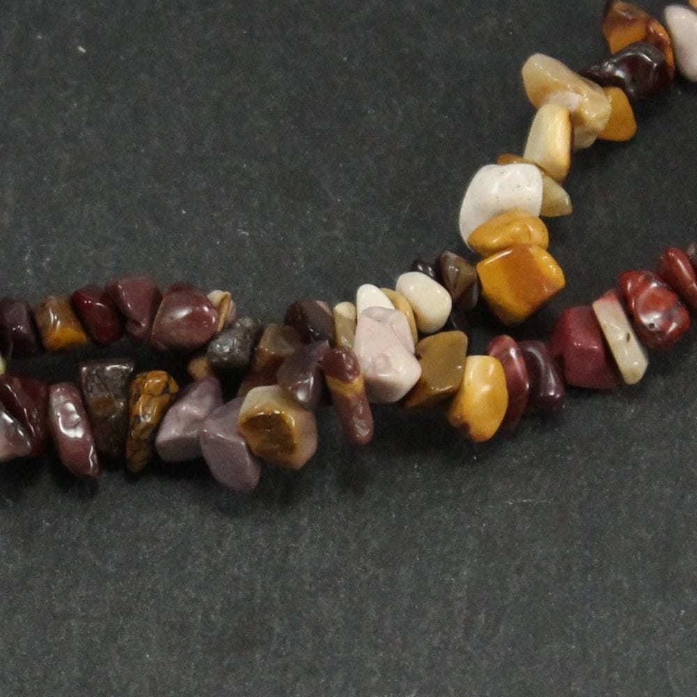 Tumbled Mookaite Chip Beads