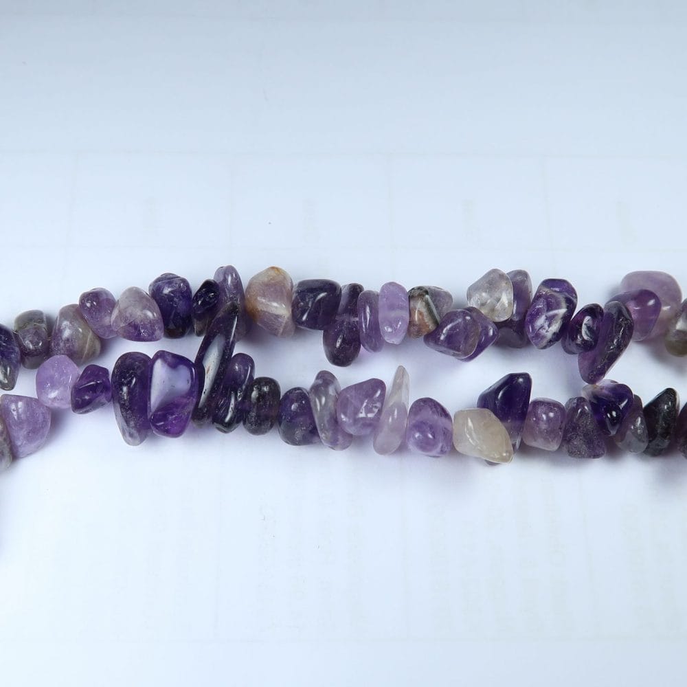 amethyst chip bead strands for jewellery making 2