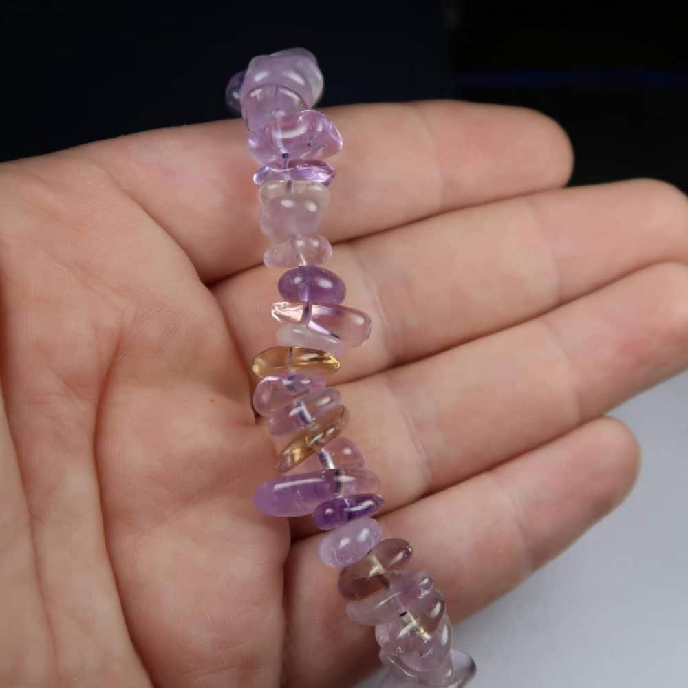 ametrine bead strand for jewellery making 7