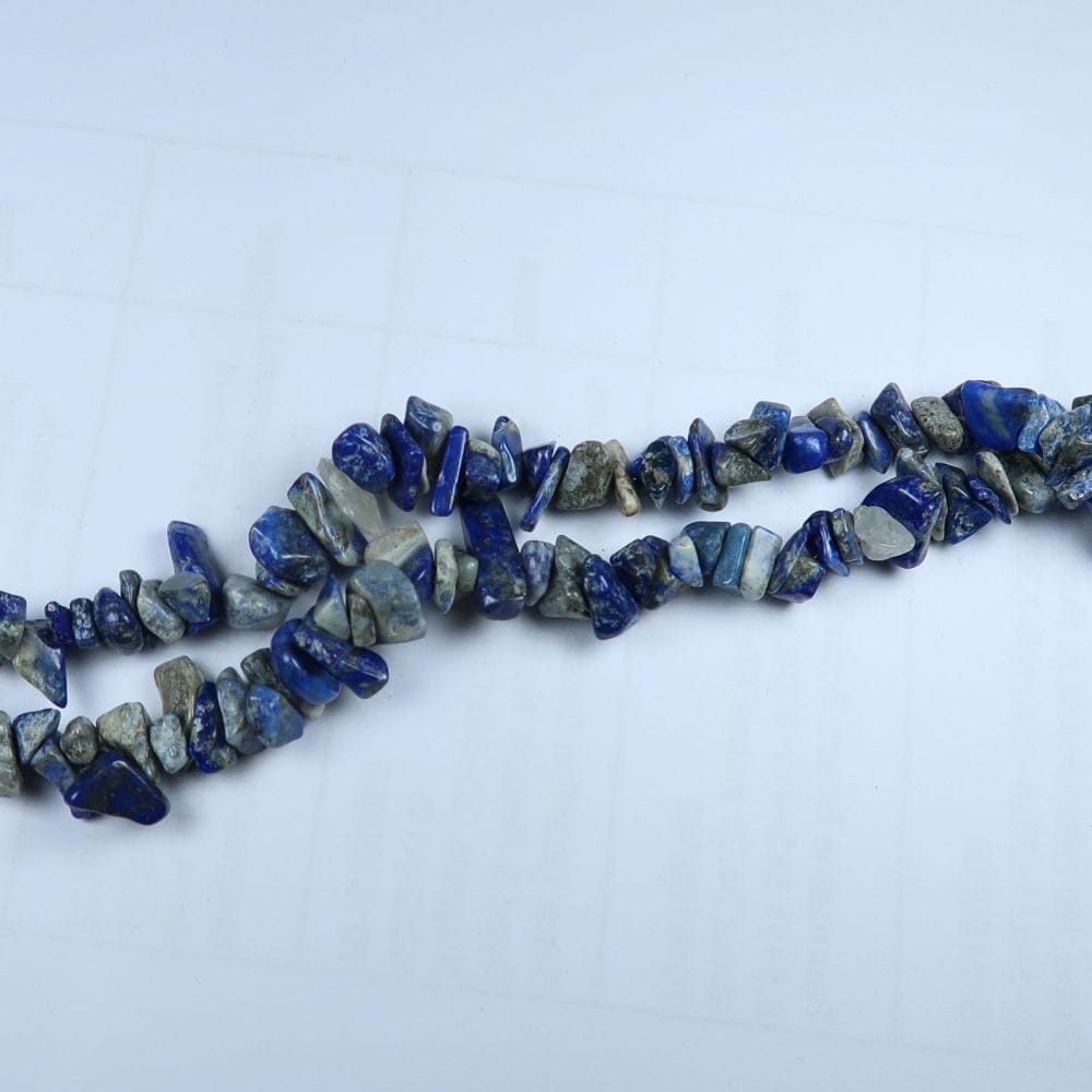 dyed lapis lazuli chip bead strands for jewellery making 6