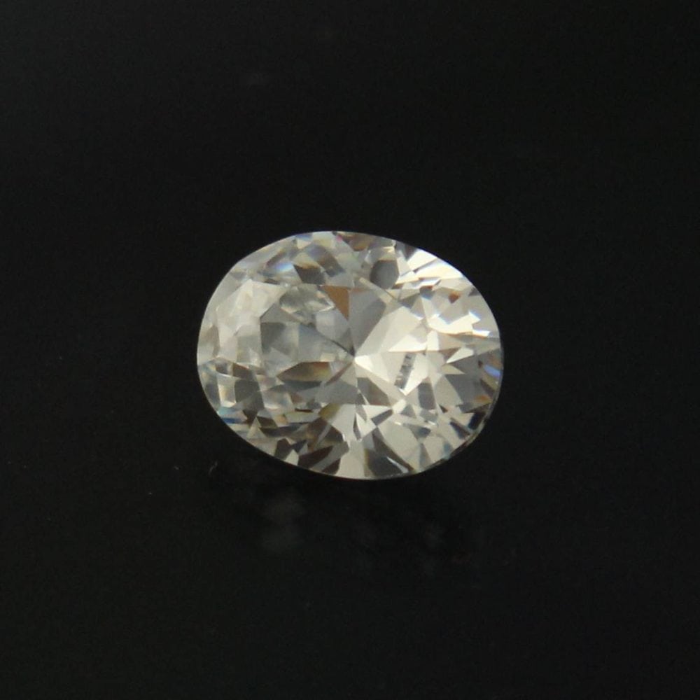 Faceted Oval Cubic Zirconia 9495