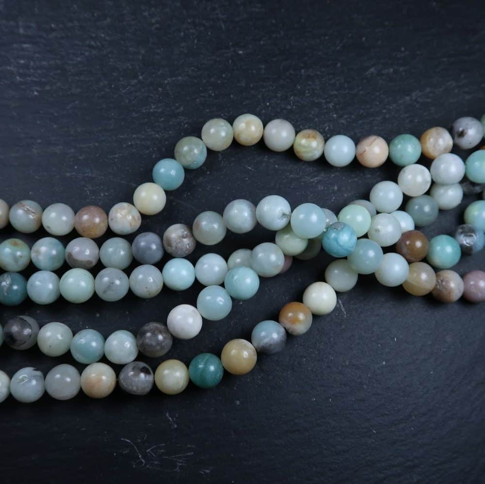 green amazonite beads for jewellery making