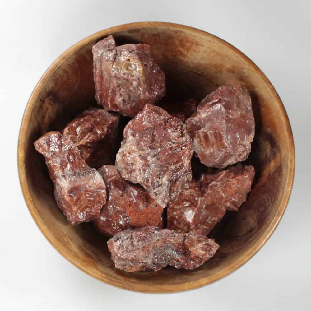 Red Calcite Mineral Specimens 9932