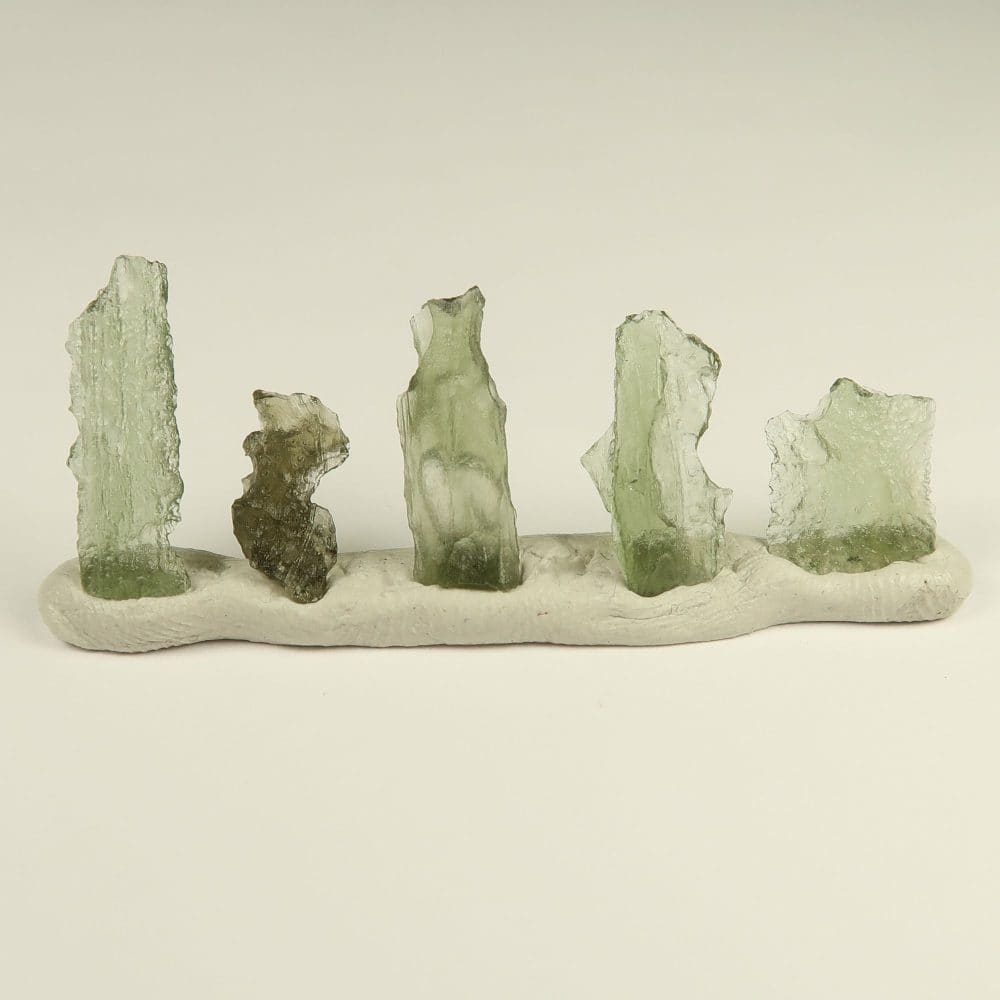 moldavite glass specimens from the czech republic 6