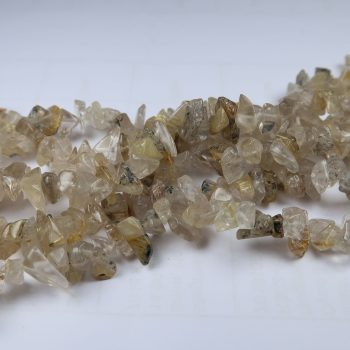 rutilated quartz chip bead strands for jewellery making 5