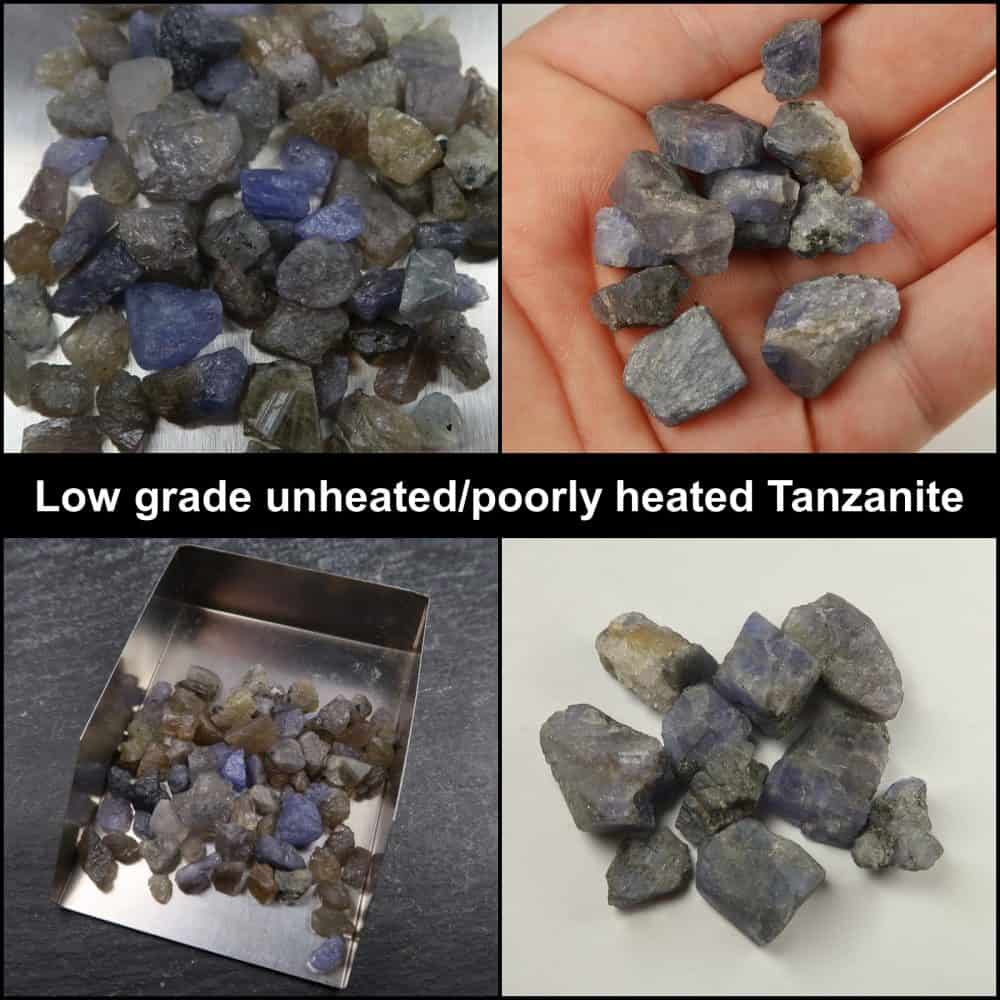 tanzanite specimens