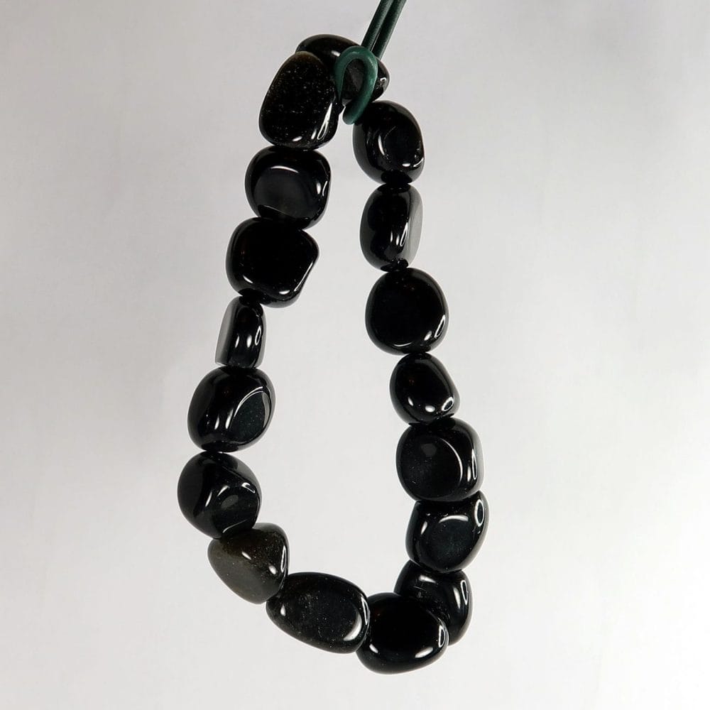 obsidian bracelets (black)