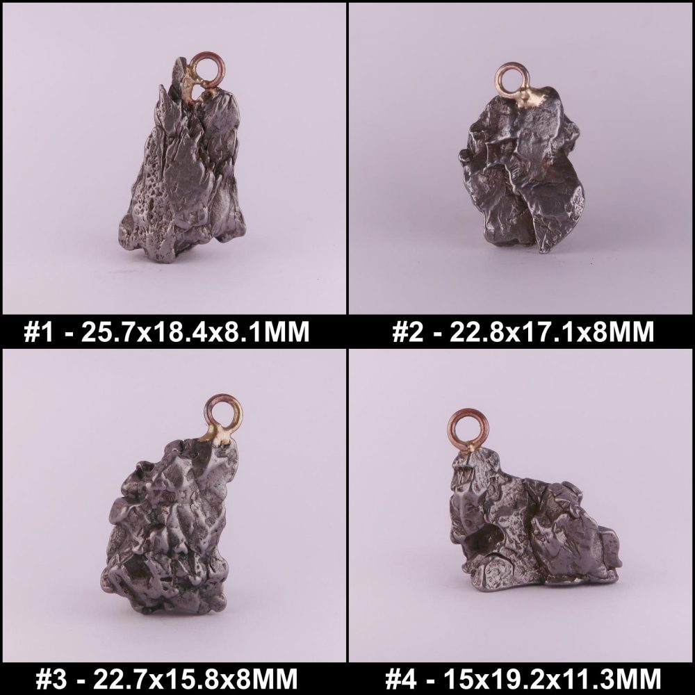 meteorite pendants (campo del cielo)