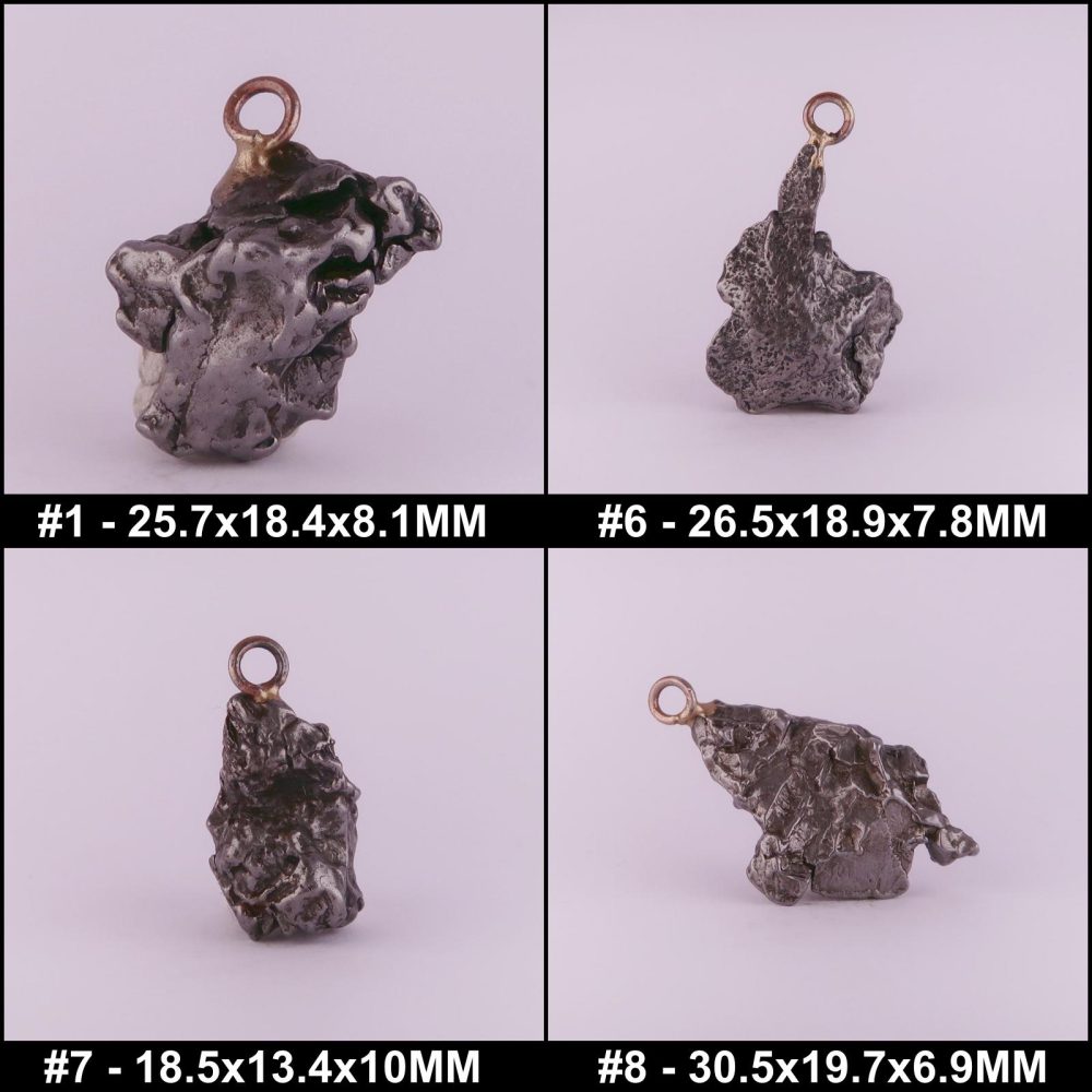 meteorite pendants (campo del cielo)