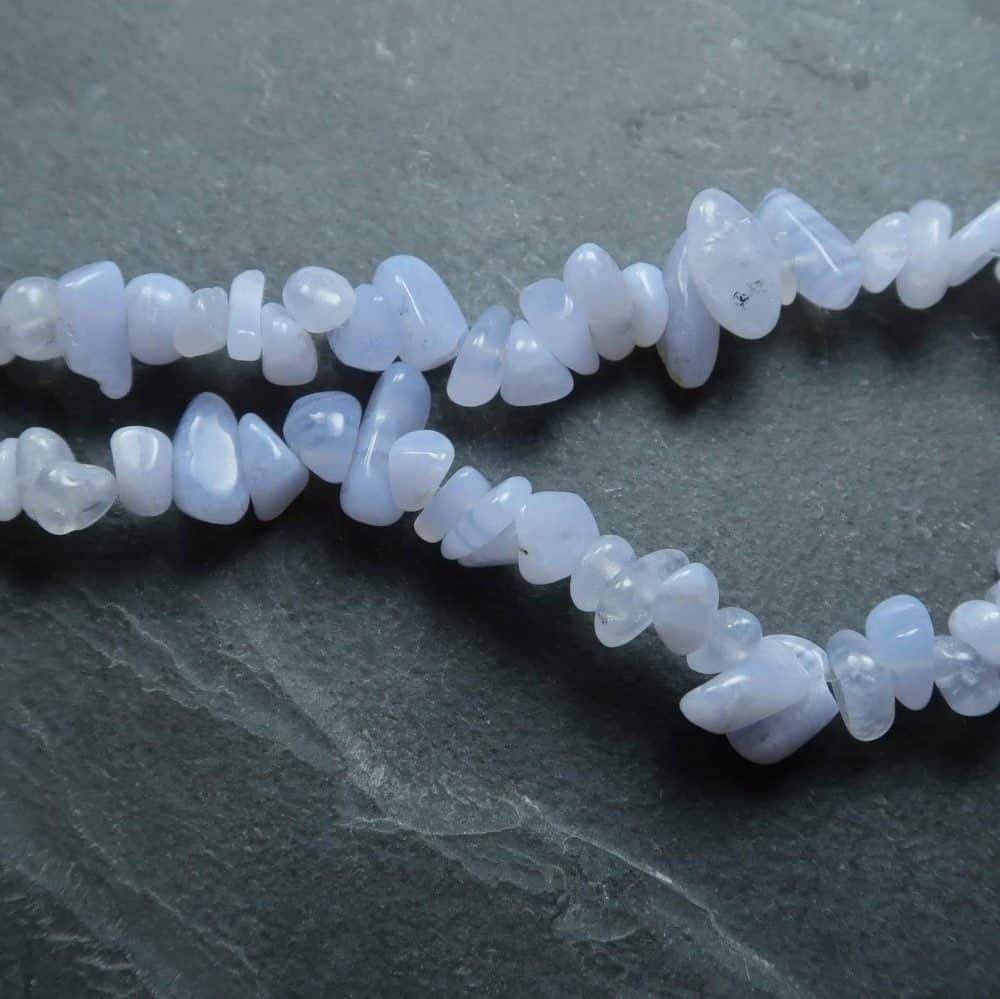 blue lace agate beads