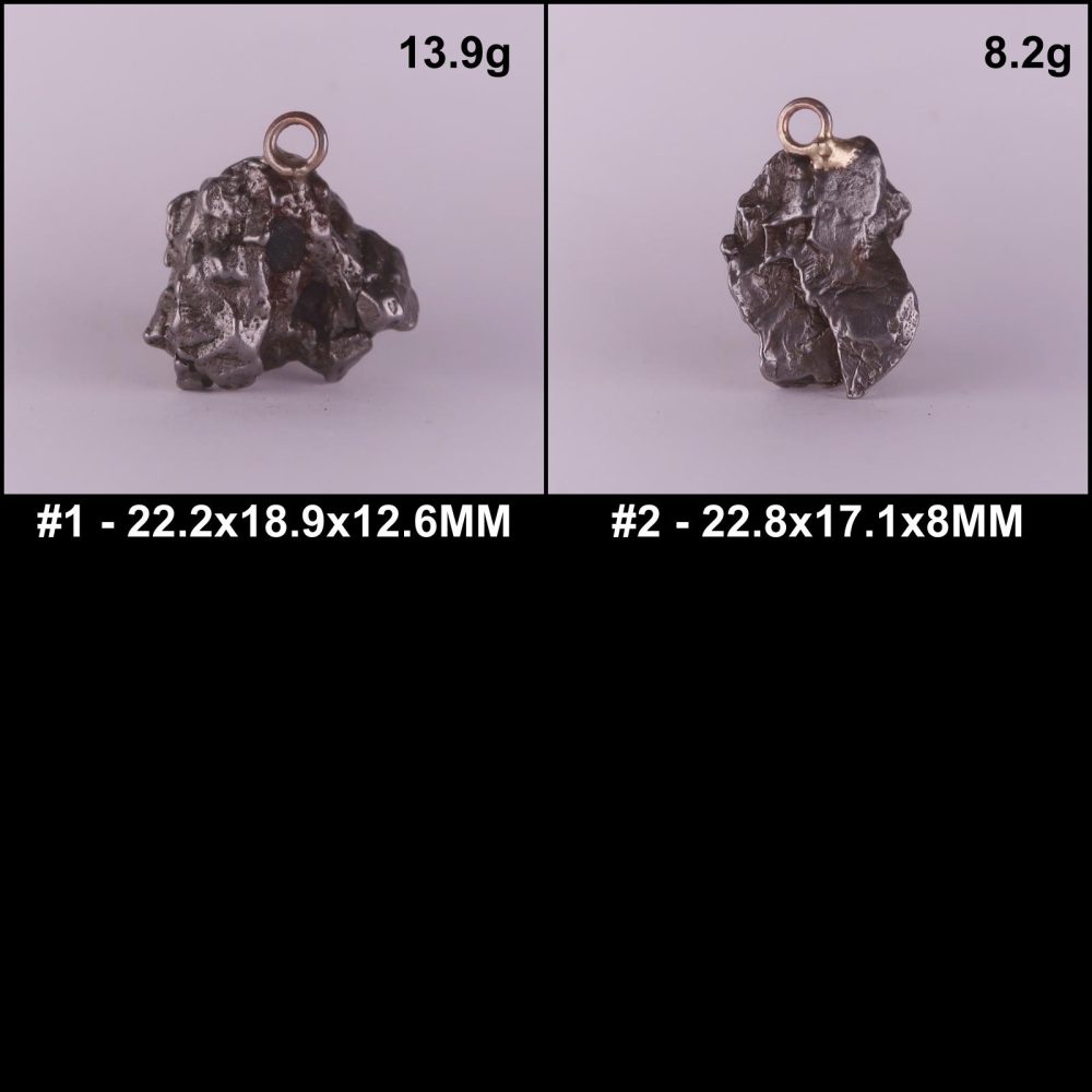 campo del cielo meteorite pendants