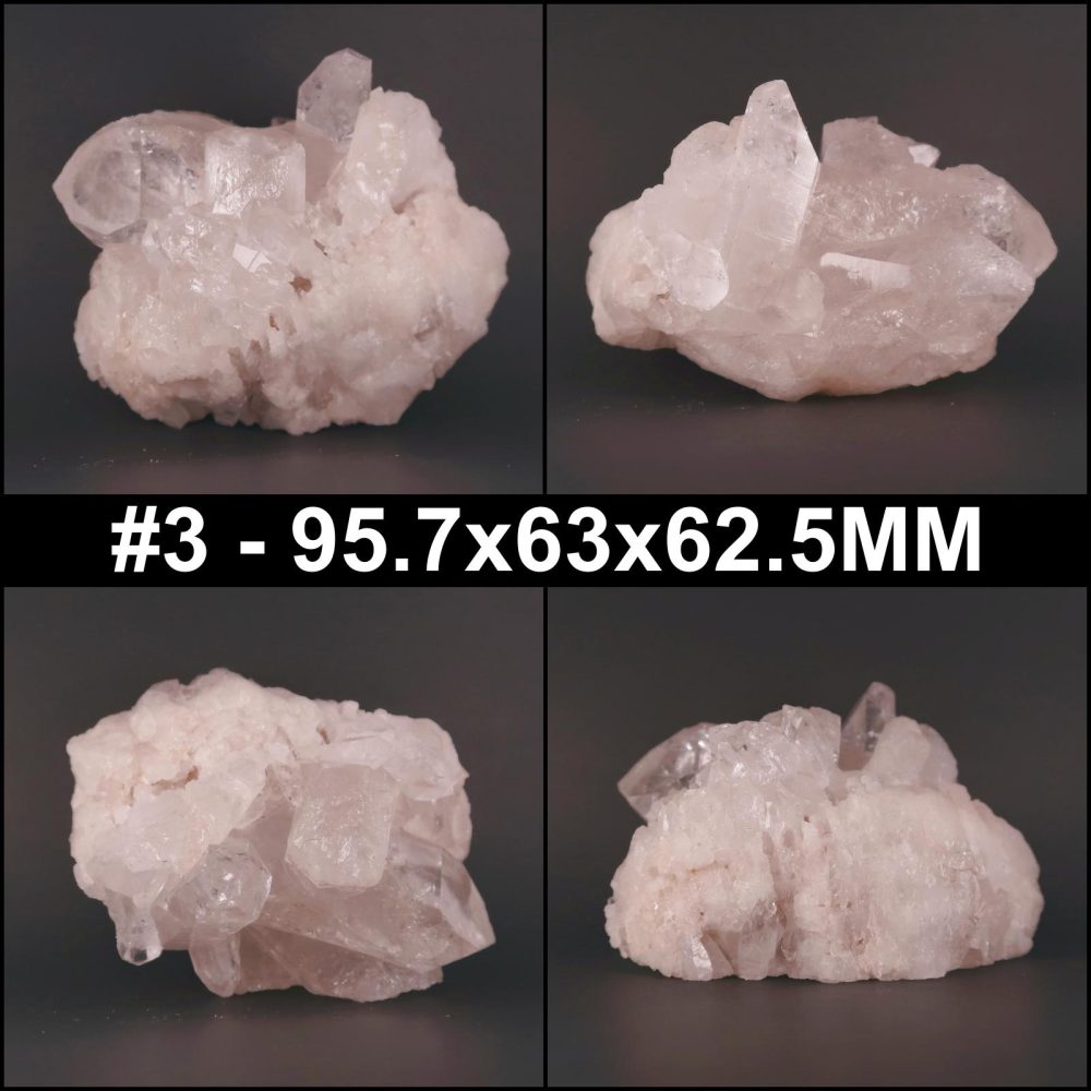 quartz clusters (clear & milky quartz / rock crystal)
