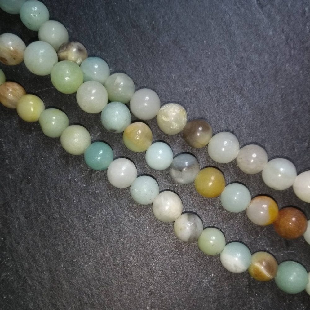 Amazonite bead strands for jewellers