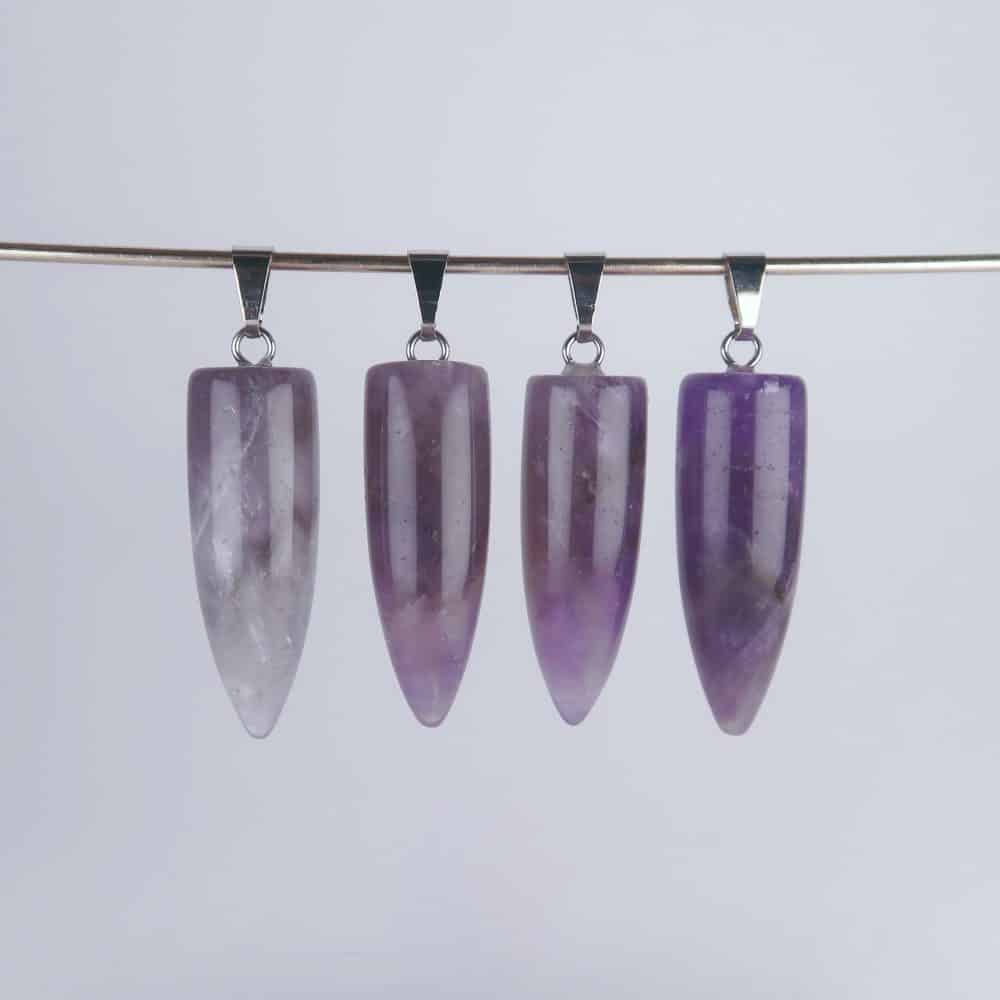 amethyst pendants