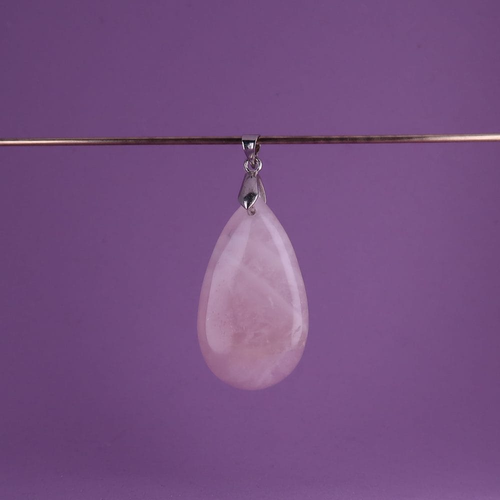 quartz pendants (rose)