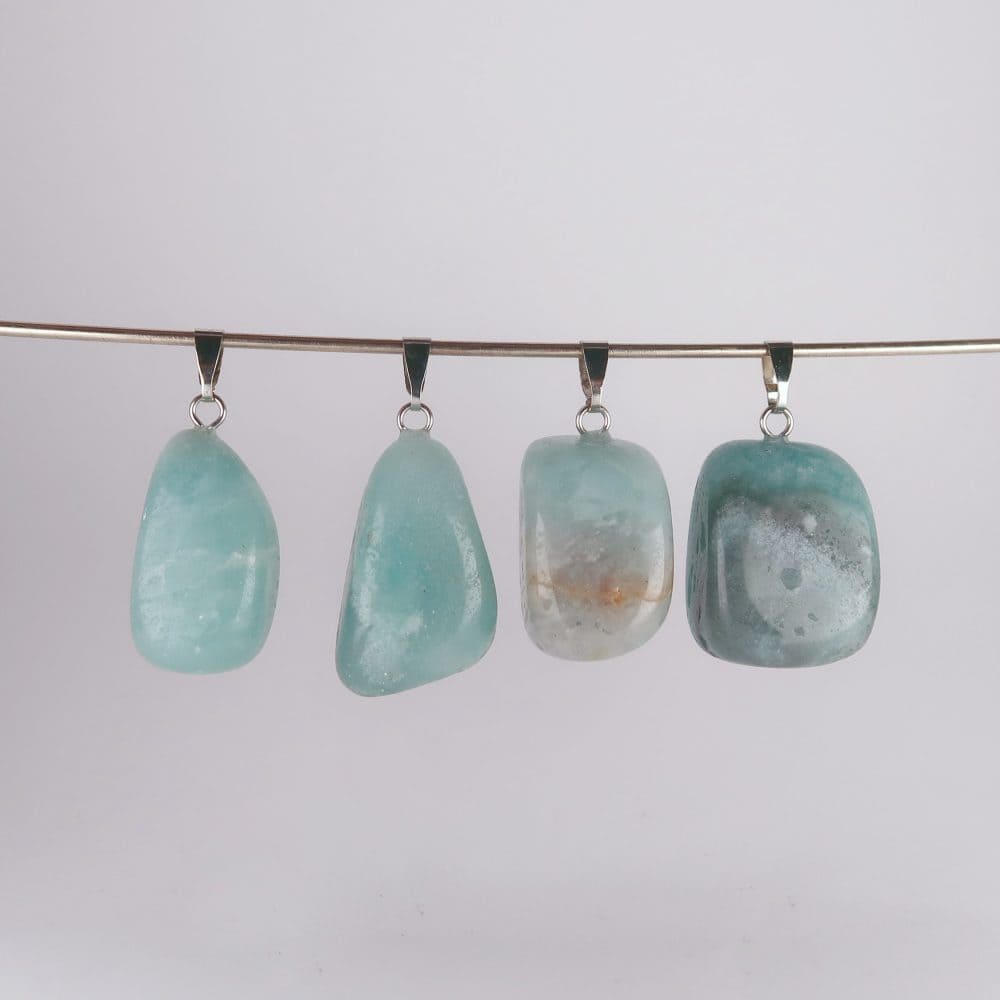 amazonite pendants